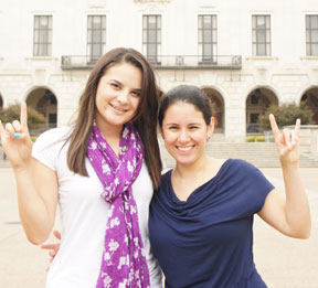 Alejandra Gonzalez on left
