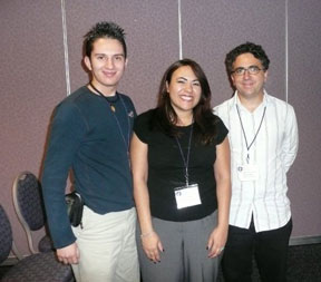 Irene Garza, Eduardo Gonzalez and Dr. John McKiernan-Gonzalez