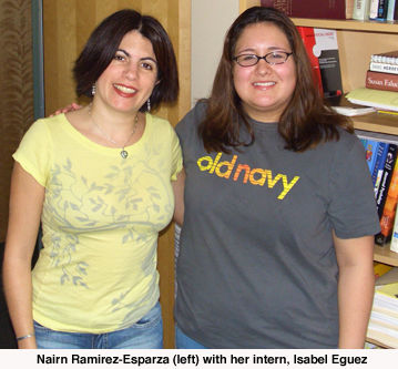 Nairn Ramirez-Esparza and Isabel Eguez